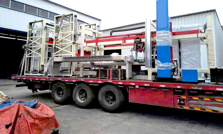 碼垛機、纏繞機發貨